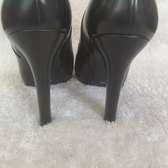 Nine West Mayorga Black Leather Boots - Picture 6 of 8